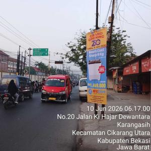 jasa pasang t banner, umbul umbul, spanduk dan baliho cikarang