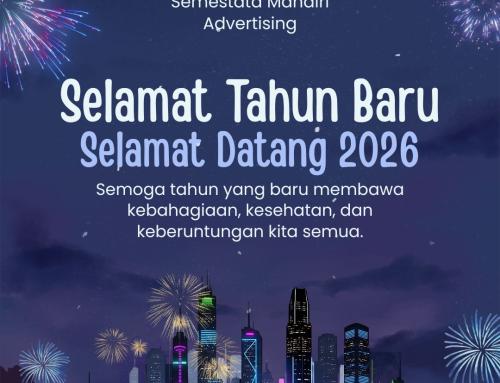 Selamat Tahun Baru 2026 dari Semesta Advertising