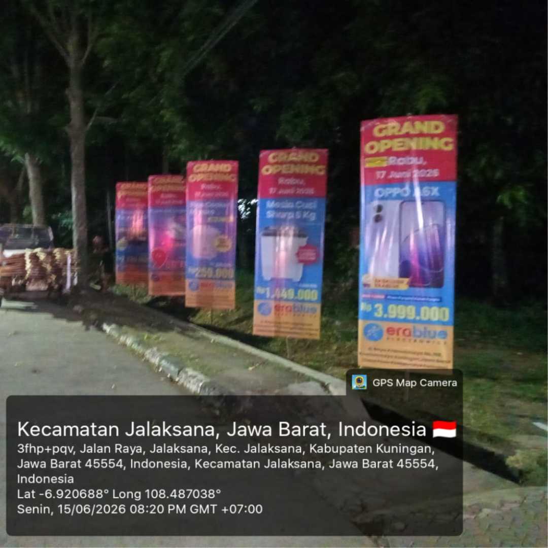 Jasa Pasang T Banner, Spanduk, Umbul-Umbul & Baliho di Kuningan