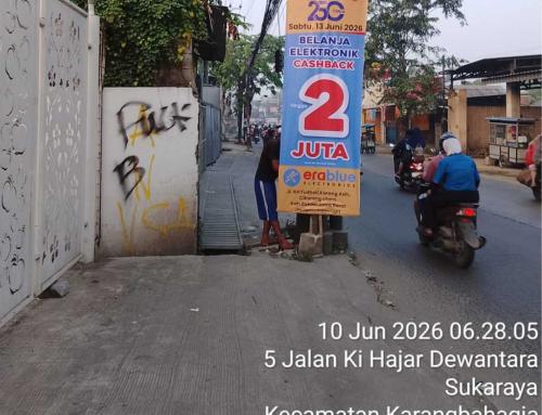 Jasa Pasang T Banner, Umbul-Umbul, Spanduk dan Baliho Sukaraja Bekasi