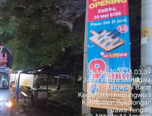 Jasa Pasang T Banner, Umbul-Umbul, Spanduk & Baliho Pekalongan