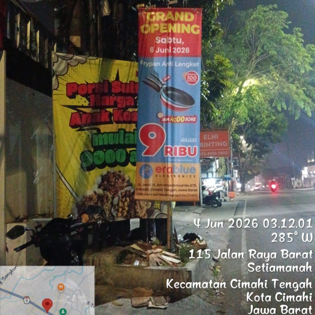 pasang t banner cimahi