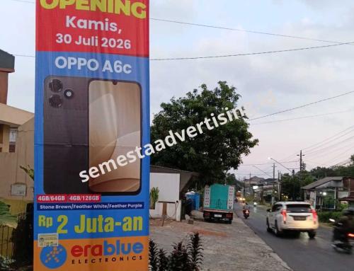 Jasa Pasang Umbul-Umbul, T Banner, Spanduk & Baliho Banyumas