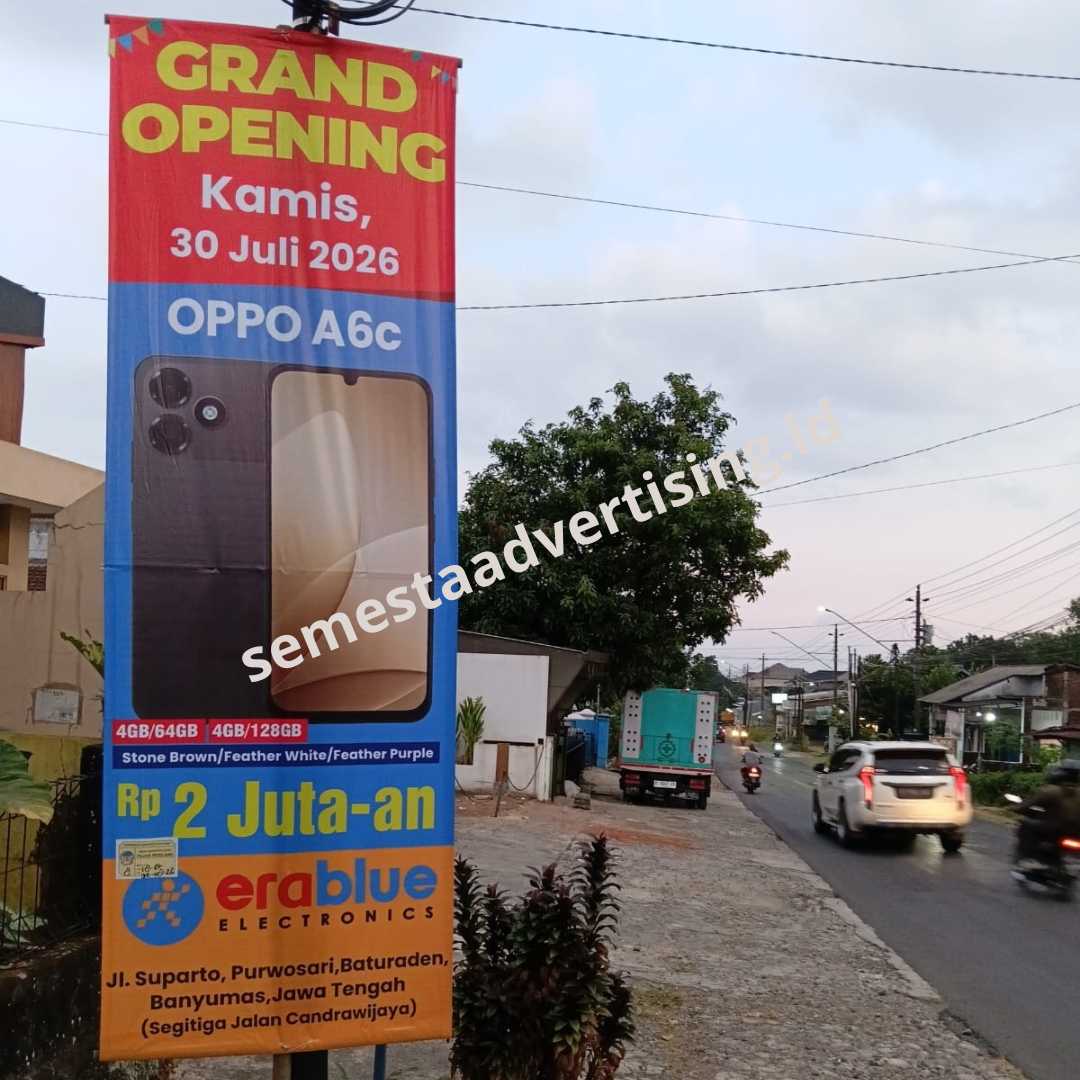 jasa pasang umbul umbul t banner banyumas