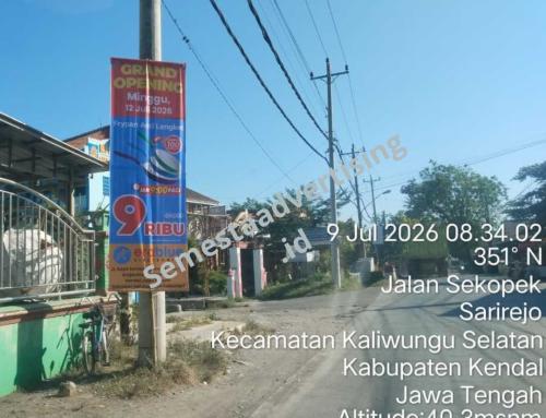 Jasa Pasang Umbul Umbul & T Banner Kendal