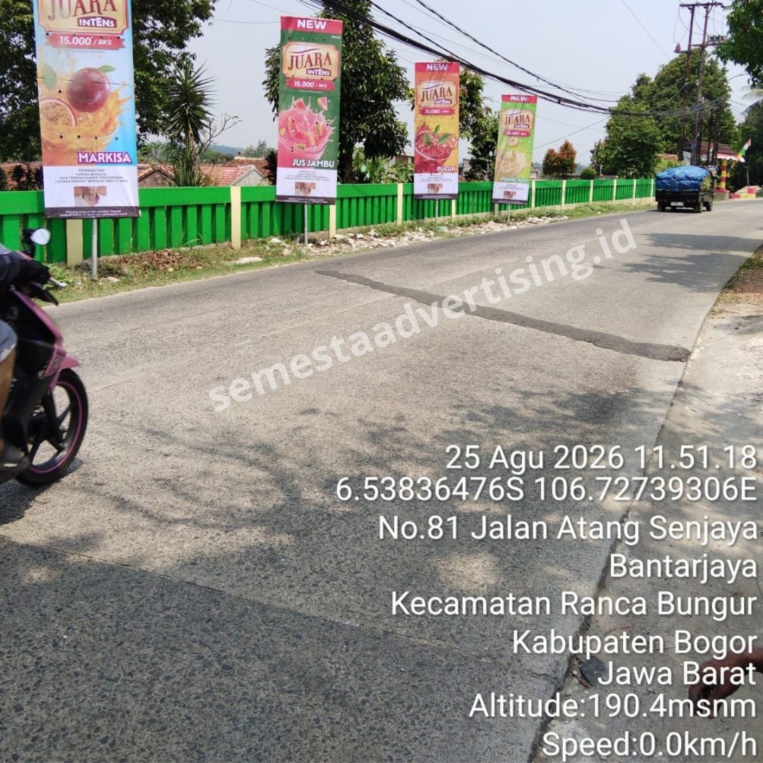 Jasa pasang umbul-umbul promosi rokok