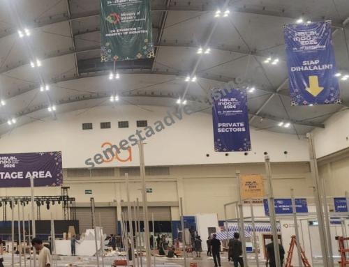 Jasa Pasang Hanging Banner