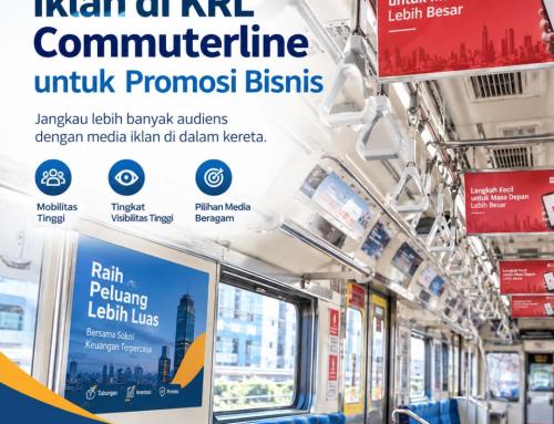 Iklan di KRL Commuterline untuk Promosi Bisnis
