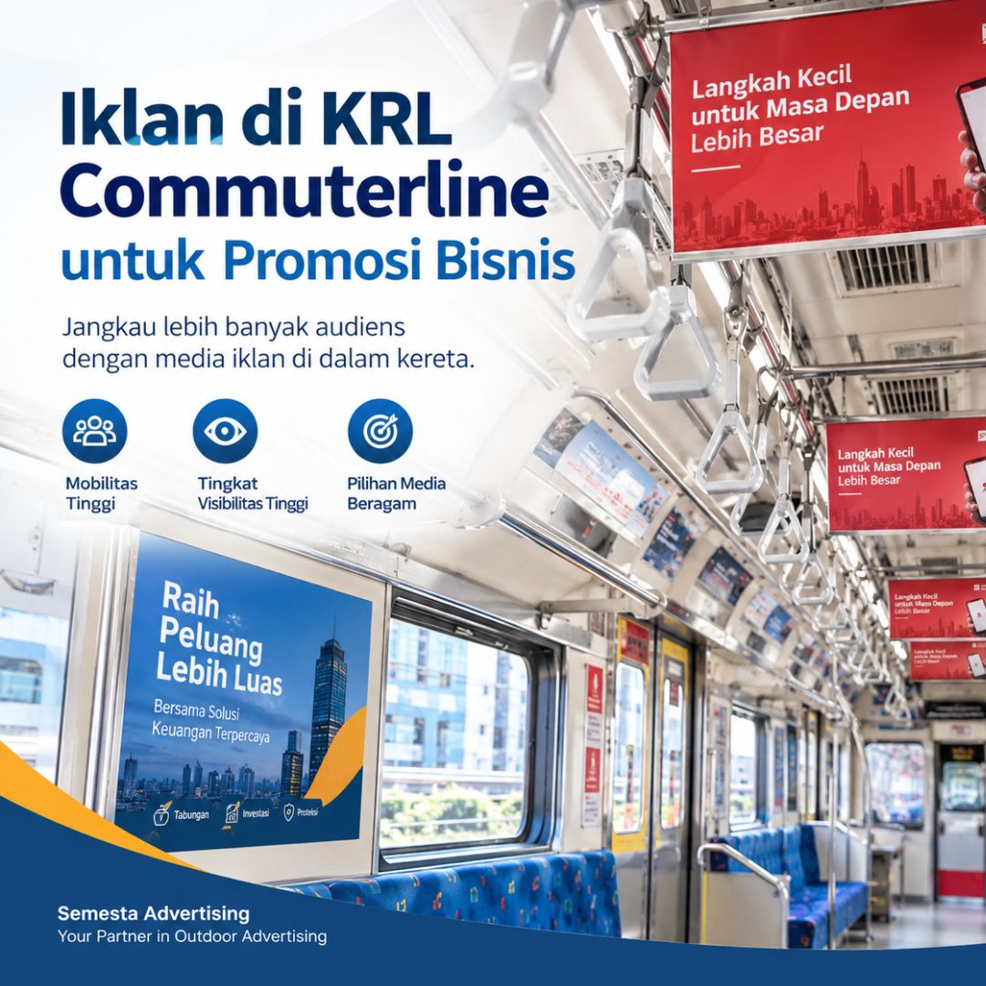 iklan di KRL